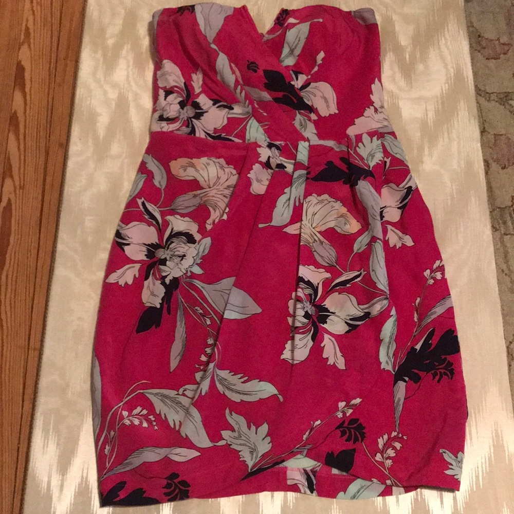 Yumi Kim Silk Floral Dress